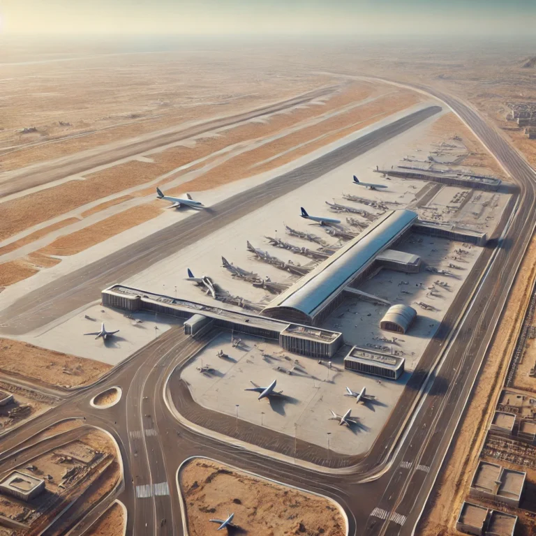 The New Gwadar International Airport in Pakistan.