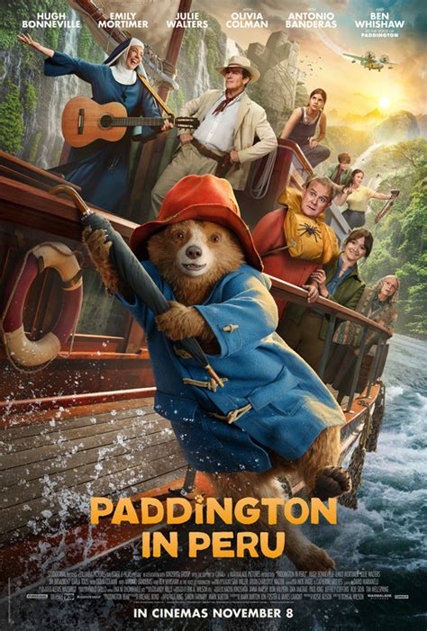 Paddington in Peru,” the third installment in the beloved Paddington film series, was released in theaters on February 14, 2025. In this adventure, Paddington Bear returns to his native Peru to visit his Aunt Lucy at the Home for Retired Bears. Accompanied by the Brown family, Paddington embarks on a journey filled with excitement and discovery.